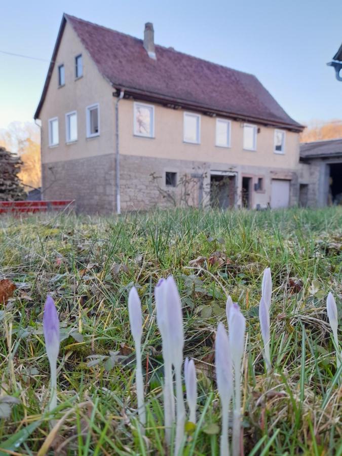 Land-Haeusle Villa Weikersheim Buitenkant foto
